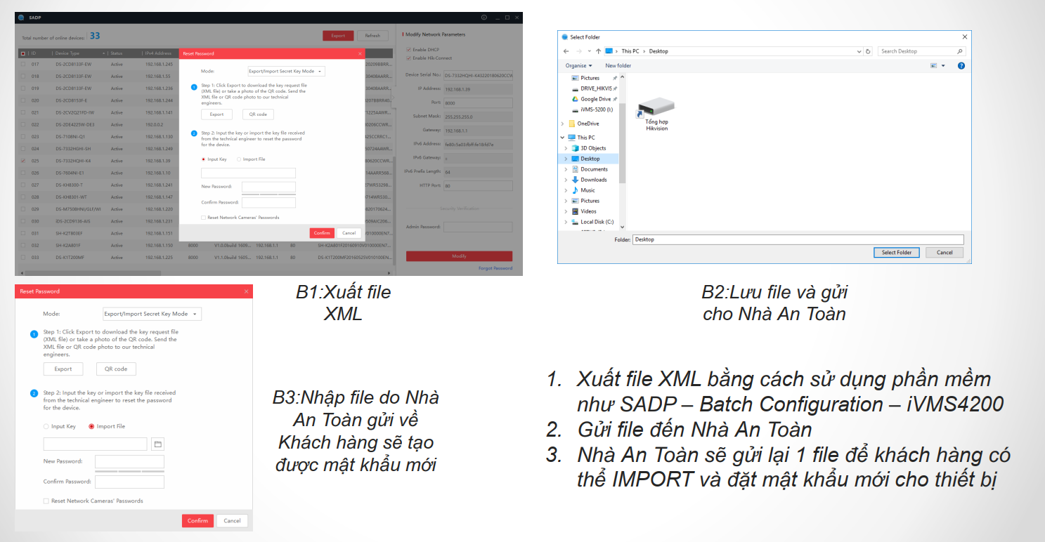 Reset mật khẩu bằng file XML 