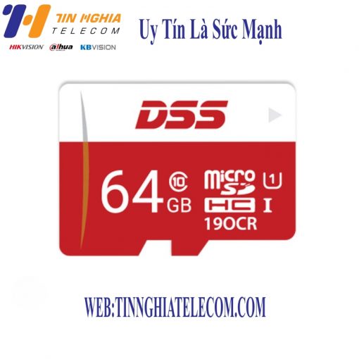 Thẻ Nhớ MicroSD DSS 64Gb