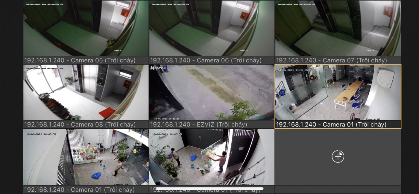 Những hình ảnh của công trình hệ thống camera quan sát Điện Biên Phủ